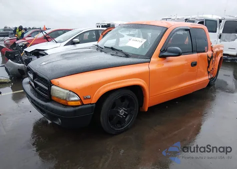 2000 Dodge Dakota Slt/Sport z USA, uszkodzony, nr VIN 1B7GL22N4YS741892